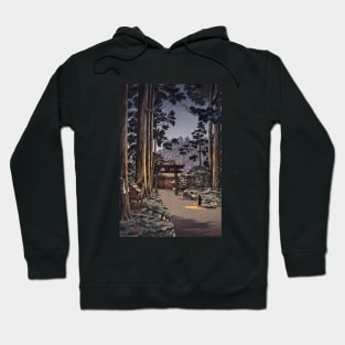 Nikko Futarasan Temple by Tsuchiya Koitsu Hoodie